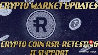 CRYPTO COIN RSR -RETESTING IT SUPPORT- CAN IT CAN GAIN BUYER CONFIDENCE? -SHOULD WE BUY IT- SIGNAL