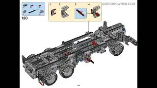BUILDING INSTRUCTIONS FOR LEGO TECHNIC  MACK&reg; LR   42078