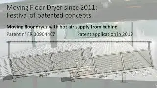 Patent FR 3094467: Moving foor dryer with hot air from behind / S&eacute;cheur avec air chaud par l'arri&egrave;re