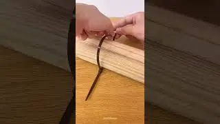 The simple way to extend a zip tie #shorts