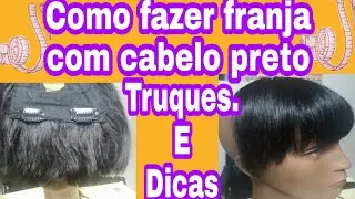 Como fazer franja tic tac com máquina industrial, passo a passo para INIÇIANTES.