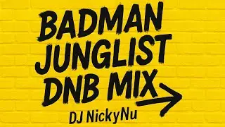 🎧 BADMAN JUNGLIST DnB MIX 🔥 | 13 Minutes of Raw, Unfiltered Jungle Hype | DJ NickyNu