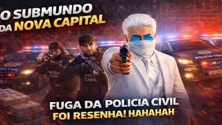 +18 NOVA CAPITAL-RP CORTES DA LIVE 🚨 FUGA DOS COXINHAS DA POLICIA CIVIL 🫣🚔