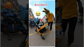 Oh shit 😭My bike 💔&hellip;&hellip;#bunnyhelmet #mrcrazy #funnydance