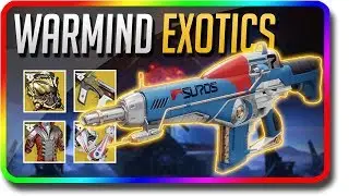 Destiny 2 - ALL NEW WARMIND EXOTICS! (Destiny 2 Warmind DLC Exotic List)