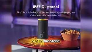 Speaker Portabel Soundcore Glow oleh Anker dengan ULASAN Speaker Bluetooth 30W #speakerportabel