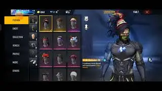 my all face colour or mask or hat collection in free fire