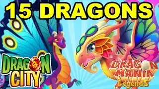 15 Dragons You Can Find In DML & Dragon City! (Which Ones Do You Prefer?)