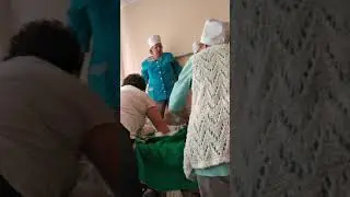 Тяжёлый труд медработников в Хмельницкоц городской больнице