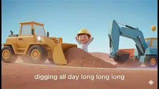 Construction Vehicles Song + More Nursery Rhymes & Kids Songs - Bounce Toon