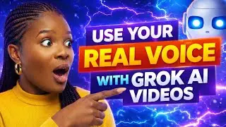 How to Replace AI Voices in Grok Videos with Your Real Voice | GROK AI 