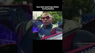 How Sam Used Captain America's Shield #shorts #marvel #ytshorts #mcu