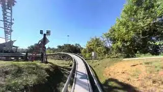 POV Ryman rides Mountain Coaster | Gatlinburg TN | Rowdy Bear Mountain Coaster