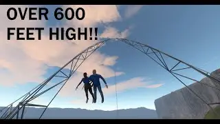 World's tallest Skycoaster POV