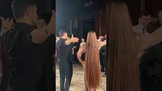 ПРЕКРАСНЫЙ ТАНЕЦ ДЛИННОВОЛОСОЙ КРАСАВИЦЫ🔥 #shorts
