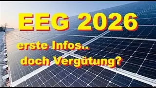 Neues EEG 2026 bis M&auml;rz? 🧐🧐 CfD als zentrales Element.. Doch Verg&uuml;tung f&uuml;r Dachanlagen?