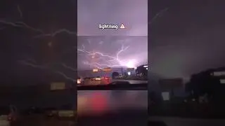 The Storm That Broke the Sky &ndash; With Mysterious Echoes #naturepower #lightningstrike #newyork