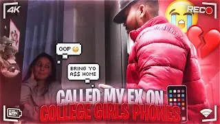Calling My TOXIC EX on COLLEGE GIRLS Phones! #collegedorms #collegegirls #jubilee