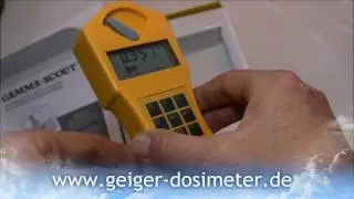 Gamma-Scout &reg; Grundversion - Geigerz&auml;hler - Geiger Counter - Dosimeter - Radiation