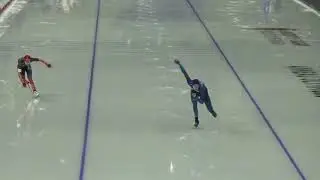 Jasmin G&uuml;ntert (SUI) - Arina Ilyachsehenko (KAZ) 500M (2) World Cup #2 Olympic Oval (CAN) 23 Nov2025