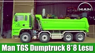 RC TRUCK SPECIAL I RC CONSTRUCTIONWORLD I RC TRUCK MAN 8x8 DRIVING I ScaleLesu