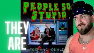 OMG TRUTH!!! Tom Macdonald - People So Stupid (First REACTION) #hog @TomMacDonaldOfficial