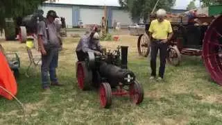 The Case Junior with Ben Cole and David Boyce at the 2015 Great Oregon Steam-Up