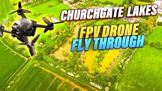 🚁 Aerial Tour of Churchgate Lakes, Battlesbridge, Essex - swimbooker: The Flythrough