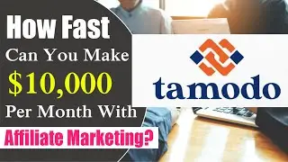 How Fast Make $10.000 with Tamodo - The Best Affiliate Network For You!
