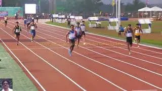 4x100m Relay Final Men in All India Inter University Athletics Championship 2020
