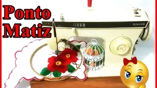 Passo a passo/Como bordar com maquina domestica.