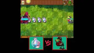 30 Plant Vs Gatling Newspaper zombies 20000H - Who will win?