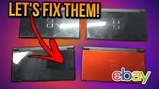 I bought 4 BROKEN DS Lites on eBay - A Good Deal?
