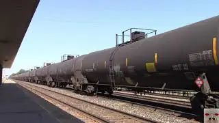 Loaded BNSF Crude Oil Train