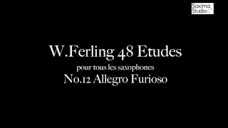 〈 Etude No.12 〉from W.Ferling 48 ETUDES - Play Along
