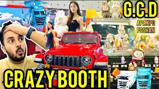 Crazy scenes!! 🤯 LABUBU ON TRUCKS + Amazing Models & Samples at GCD BOOTH - APAxpo FOSHAN🔥d