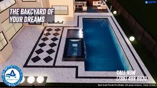 Miramar, Florida - Luxury Pool - Arroyo Pool Builders (786) 499 9930.