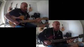 Hotel California - cover guitar solo with Logic X Amp Factory (Gibson SG + Fender Telecaster)