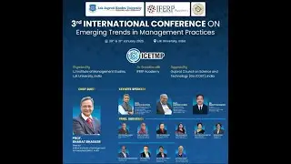 3Rd international conference  on emerging trends in management practices Day-1