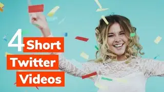 Twitter Post Video Template (Editable)