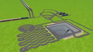 THREE TRAINS HIGHT🐊 SPEED CROSSING FOR ZIGZAG TRACKS RISKY RAILROAD TRACKS || trains beamng 