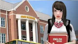 Virtual High School Girl Simulator : Virtual Girl Simulator  : Android Gameplay HD