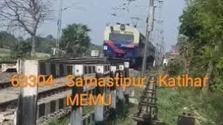 63304 - Samastipur - Katihar MEMU