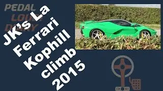 2015 KOP HILL CLIMB | JAY KAY |  GREEN LA FERRARI | JAMIROQUAI