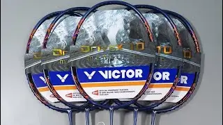 Victor DriveX 10 Metallic badminton racket review 