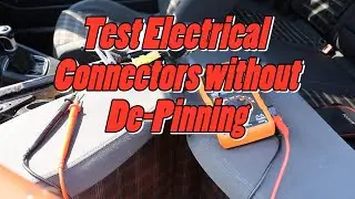 Test Electrical Connectors without Depinning