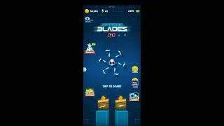 Spinning blades game/money earning games