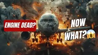 Plane Engine Fails Mid-Air &ndash; What Happens Next Is Incredible. #aviation #flight #engine