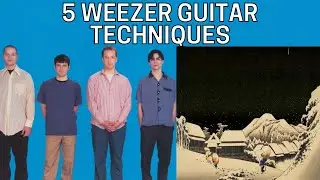 5 Weezer Guitar Techniques Used On Blue and Pinkerton