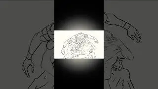 yuji punchin sukuna fan animation #anime #jujutsukaisen #animation